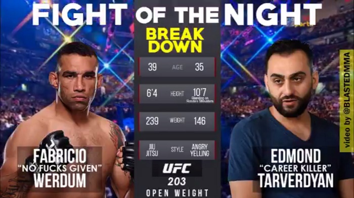 Hát persze, hogy elkészült a Werdum-Tarverdyan hajcihő elemzővideója