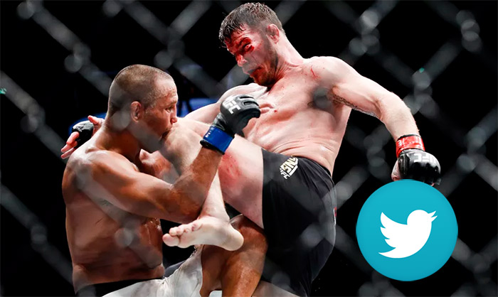 Nem maradt visszhang nélkül Bisping és Hendo bunyója a Twitteren 
