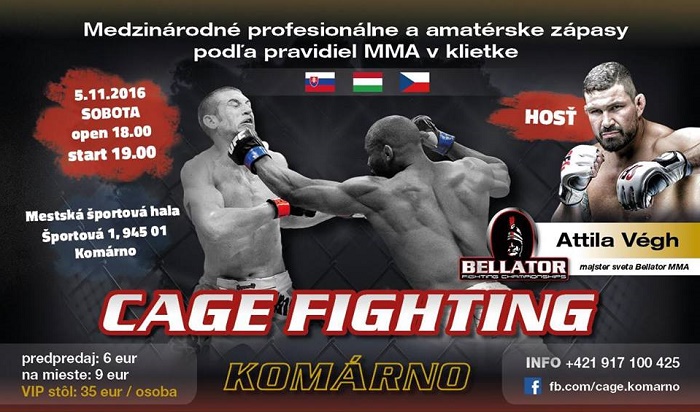 Magyaroktól roskadozó MMA-gálát rendeznek szombat este Komáromban
