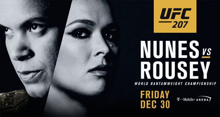 UFC 207: Nunes vs. Rousey, élő közvetítés