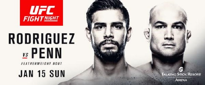 UFC Fight Night: Rodríguez vs. Penn, élő közvetítés