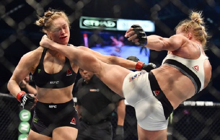 A UFC nem tette bele Holm Rousey-KO-ját a 208-as gála top 8 kivégzés-videójába