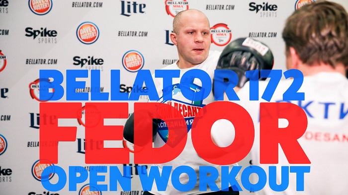 Itt van Fedor Emelianenko teljes nyílt edzése a Bellator 172 elé (videó)
