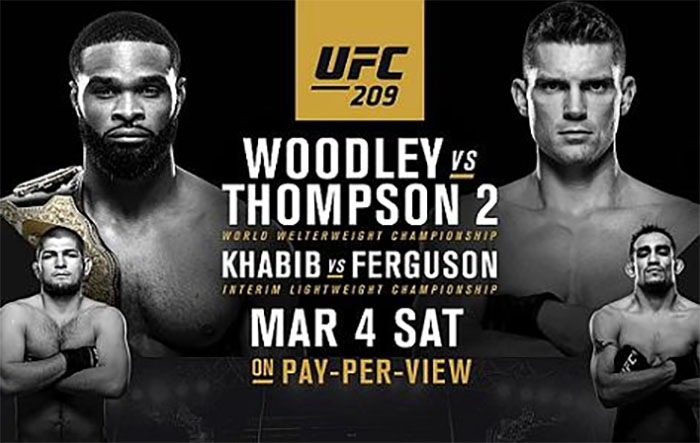 Itt a UFC 209 hosszabb promó videója