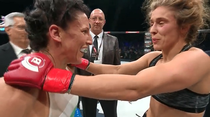 Julia Budd nyerte el a Bellator női pehelysúlyú bajnoki övét, Marloes Coenen a vereség után visszavonult