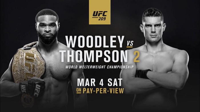 UFC 209: Woodley vs. Thompson 2 élő közvetítés