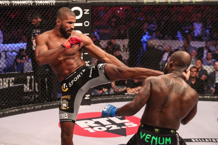 Merevre rúgták Melvin Manhoef-et a Bellator 176-on (videó)