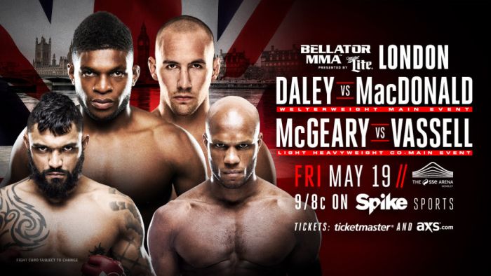 Bellator 179: MacDonald vs. Daley mérkőzések videói