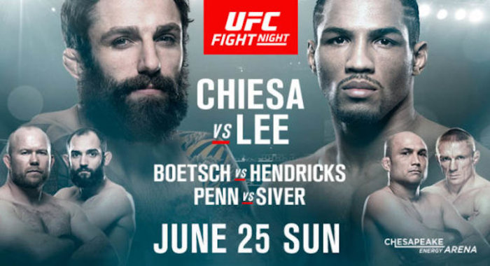 UFC Fight Night: Chiesa vs. Lee élő közvetítés