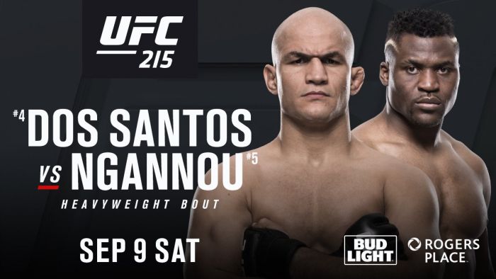 Junior dos Santos vs. Francis Ngannou bombameccsel támad a UFC 215