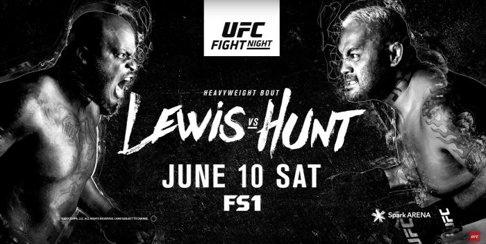 Szombaton jön a UFC Fight Night 110, Mark Hunt és Derrick Lewis vívja a főmeccset