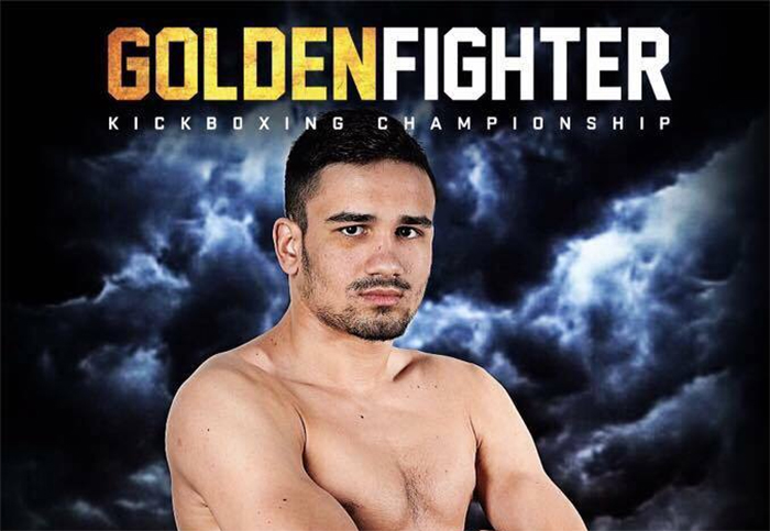 Jóni Máté kínai ellenféllel küzd a Golden Fighter gálán