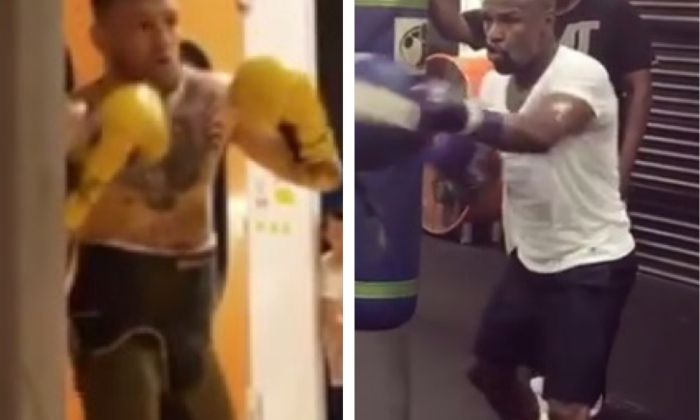 McGregor és Mayweather is megmutatta a jelenlegi formáját (videó)