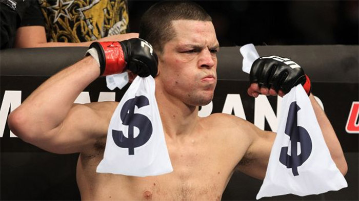 Nate Diaz-t egymillió dollárra perli volt ügynöksége