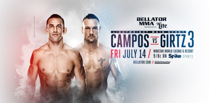Bellator 181: Campos vs Girtz 3 élő közvetítés