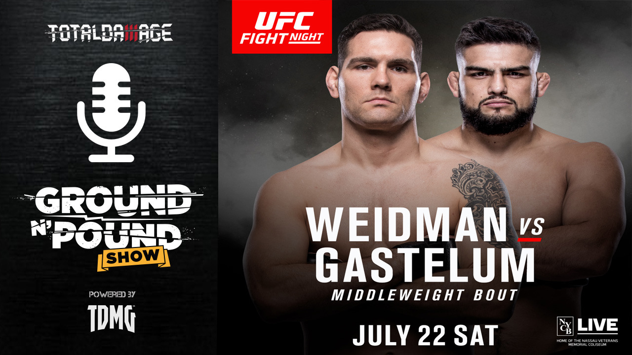 Ground'n'Pound Show#15: Weidman vs Gastelum, na meg a UFC 214 előszele