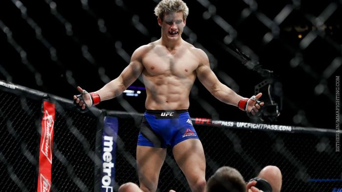 Sage Northcutt bukta a UFC 214-et