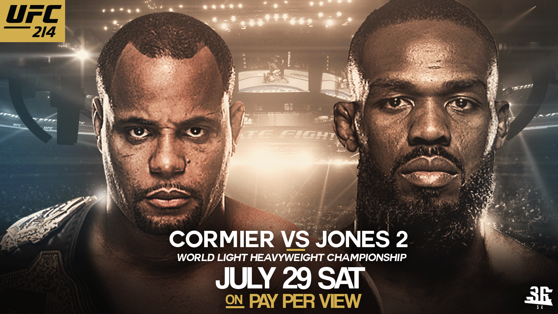 UFC 214: Cormier vs Jones 2 mérkőzések videói