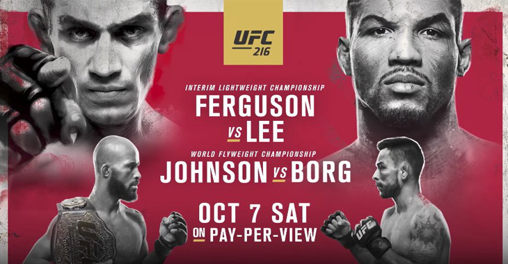 UFC 216: Ferguson vs Lee mérkőzések videói