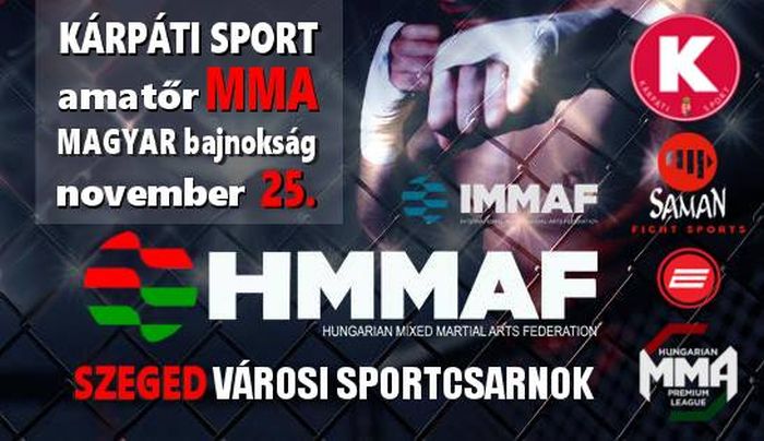 Már lehet nevezni az Amatőr MMA Magyar Bajnokság versenyeire