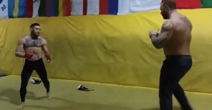 Bjornsson: összetörtem volna Conort, ha igazi erőbedobással sparringolok