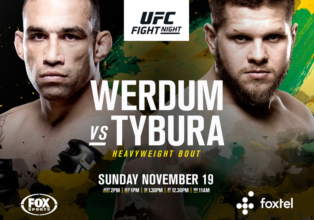 UFC Fight Night: Werdum vs Tybura mérkőzések videói