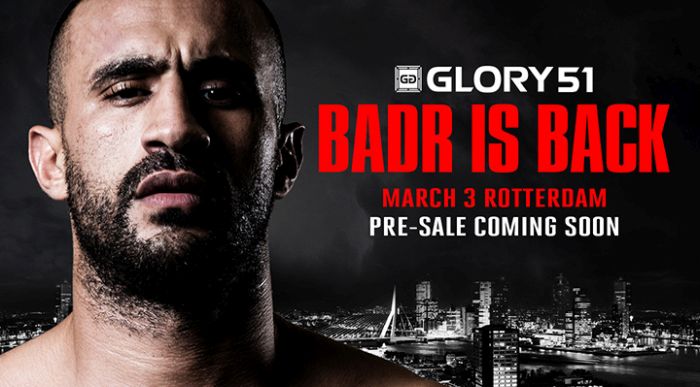 Badr Hari visszatér a GLORY 51-en