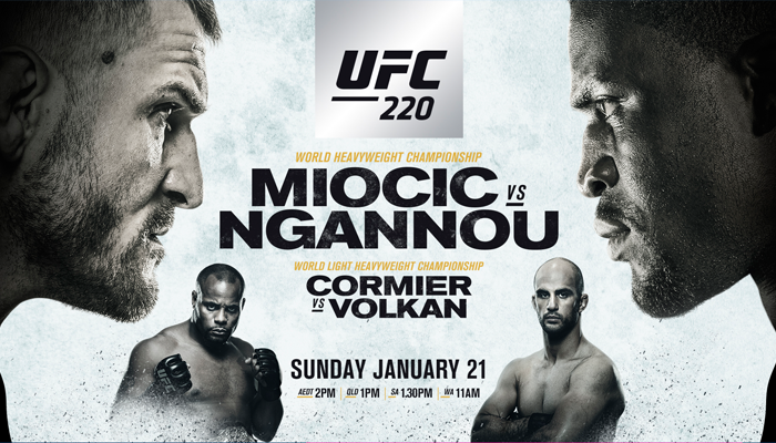 UFC 220: Cormier megint drámázott, Ngannou is nagyot fogyasztott