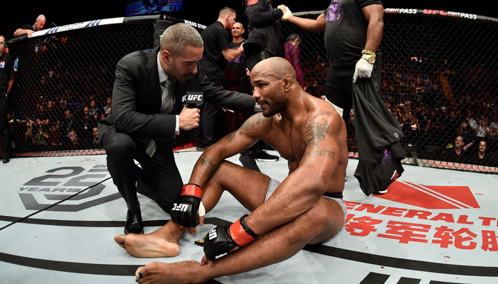 Szerencsére nem tört el Yoel Romero lába, Whittaker ellen készülhet