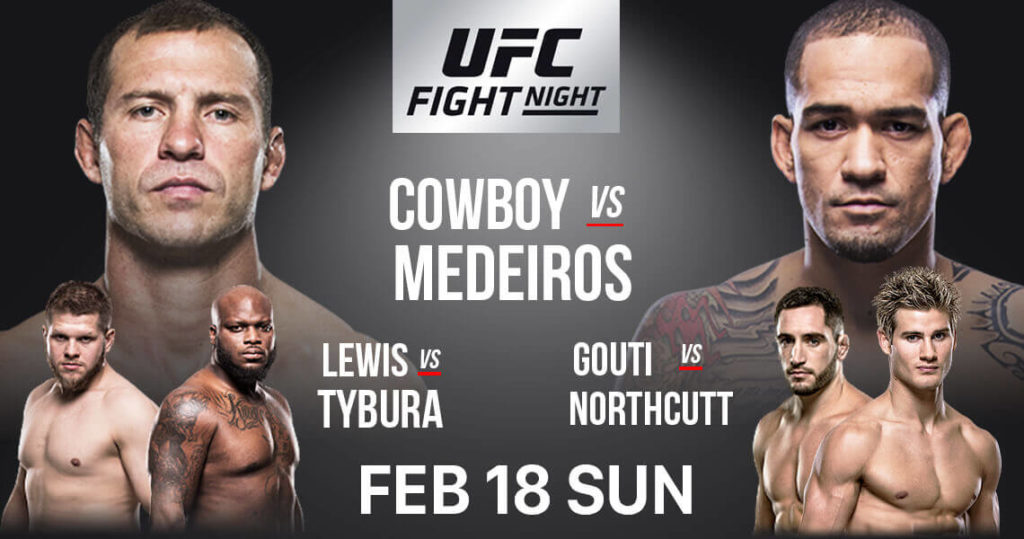 Tippelde: Hétvégén jön a UFC Fight Night: Cowboy vs. Medeiros gála