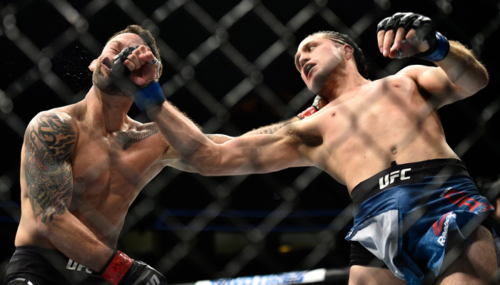 Hihetetlen: Brian Ortega az első menetben az égig ütötte Frankie Edgart.