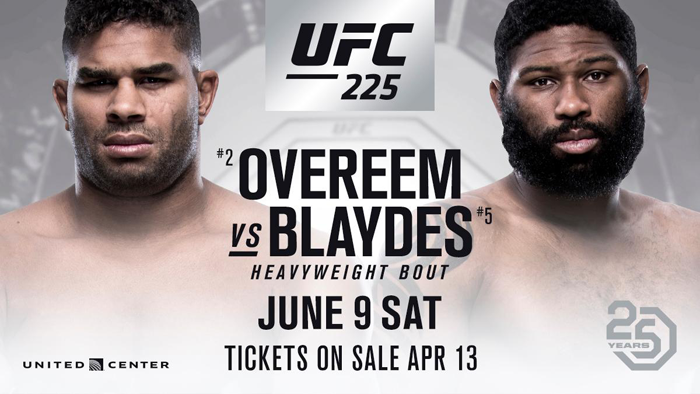 Curtis Blaydes hazai pályán fogadja a visszatérő Alistair Overeem-et