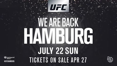 Majd két éves szünet után tér vissza a UFC Németországba