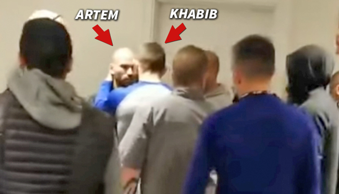 Ilyen nincs: Khabib nem más, mint Artem Lobov után eredt tegnap este! Pofon is csattant!