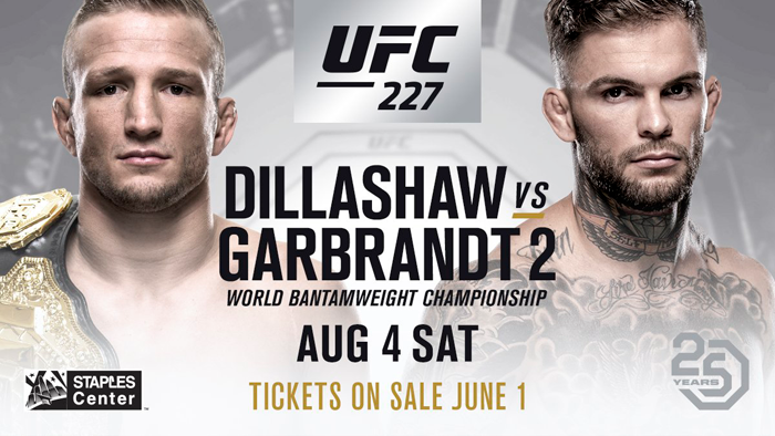T.J. Dillashaw és Cody Garbrandt a UFC 227-en találkoznak újra