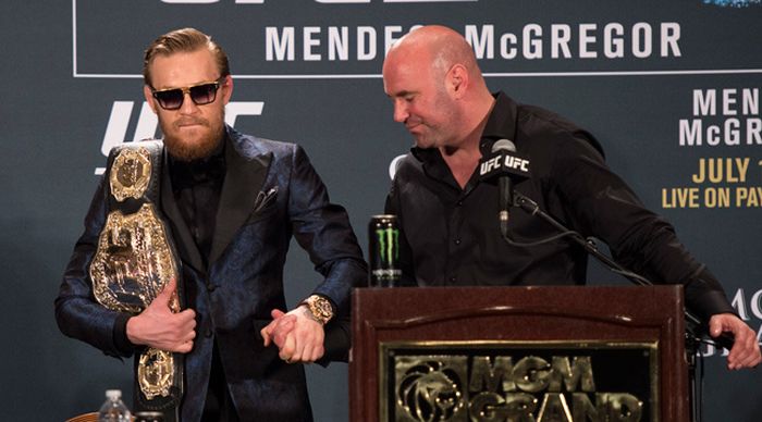 Megbünteti-e a UFC McGregort? Dana nyilatkozott az ügyben