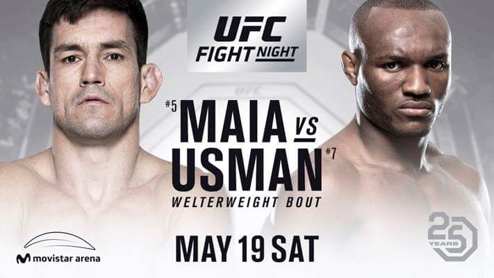 Demian Maia az egyetlen, aki ki mer állni Kamaru Usman ellen Chilében
