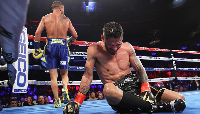 Nagyon megszorongatták, a padlót is megjárta, történelmet írt Vasyl Lomachenko. Videó!