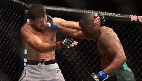 Kamaru Usman és Demian Maia olajfesték száradás megfigyelésével egyenértékű meccset vívtak