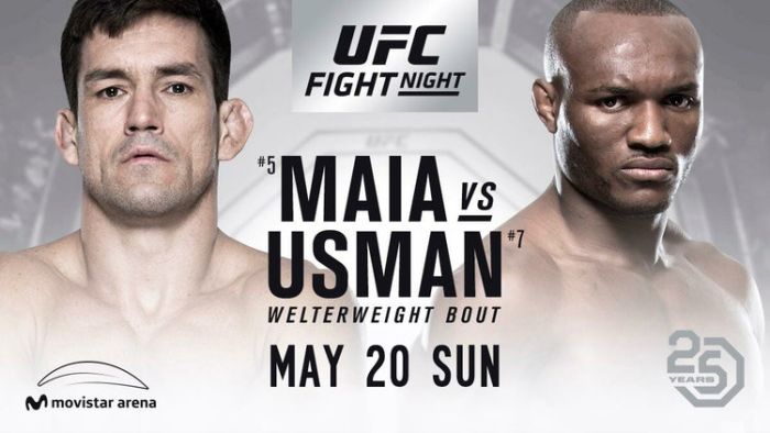 UFC Fight Night: Maia vs. Usman élő közvetítés