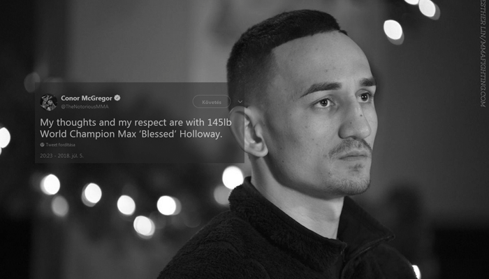 Van néhány új információnk Max Holloway lehetséges kiesésének okairól