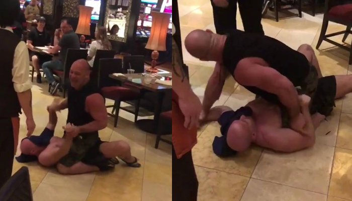 Ti mivel töltenétek a Hall of Famebe avatás előtti estéteket? Matt Serra helyi Batmanként!