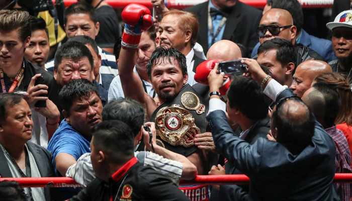 Majd 10 évvel Miguel Cotto kiütését követően nyert ismét KO-val Manny Pacquiao