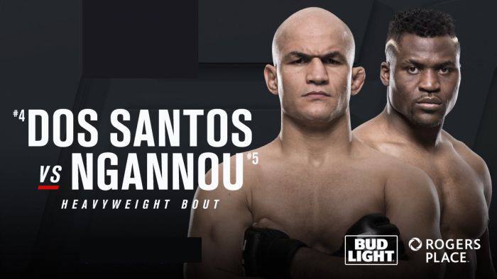 Francis Ngannou és Junior dos Santos egymásra akadtak. Meccs is lehet a dologból