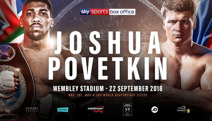 Hivatalos: Anthony Joshua Szeptember 22-én találkozik Alexander Povetkinnel!!!