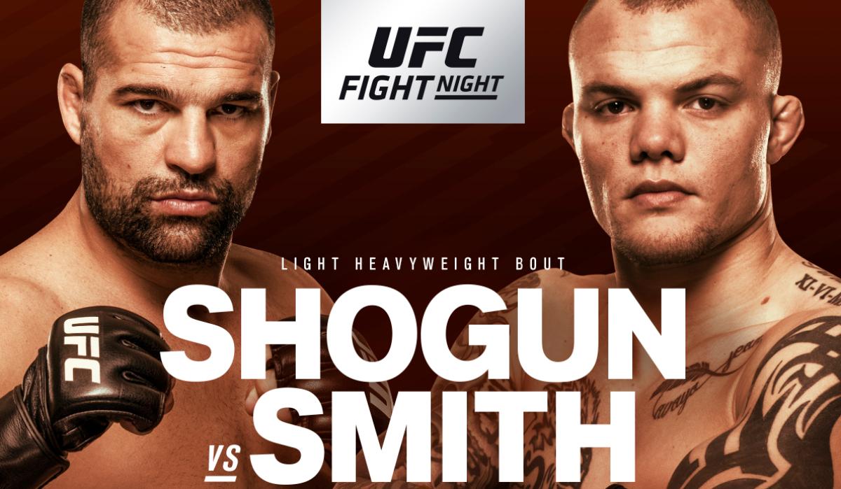 UFC Fight Night: Shogun vs Smith tippelde