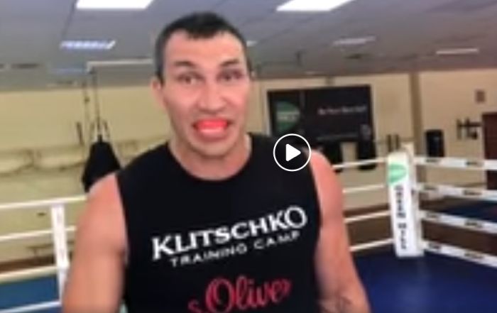 Wladimir Klitschko visszatért a ringbe! (videó)