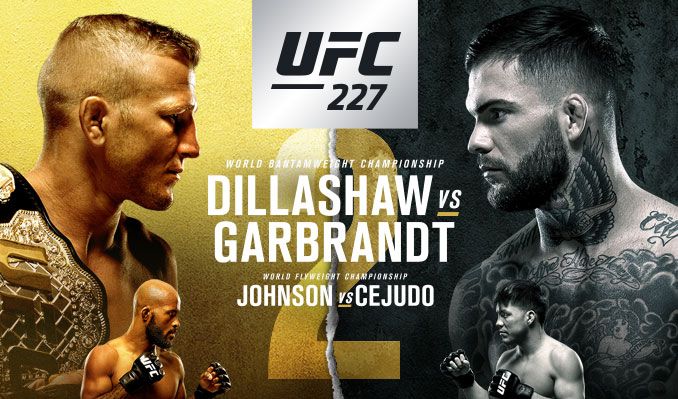 UFC 227: Dillashaw vs Garbrandt 2 mérkőzések videói