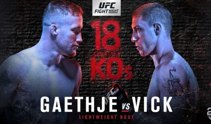 Hétvégén jön Justin Gaethje és James Vick indulatmeccse