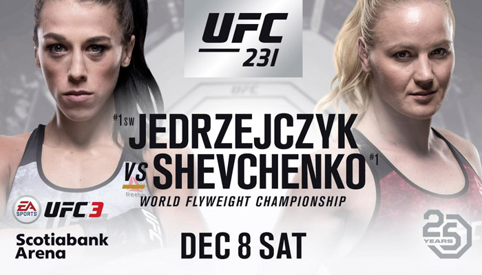 Enyhén meglepő: A UFC 231-re tették Valentina és Joanna összecsapását a légsúlyú címért!